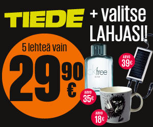Tiede lehden uusin tarjous